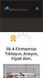 Mobile Screenshot of nakliyatistiyorum.com