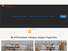 Tablet Screenshot of nakliyatistiyorum.com